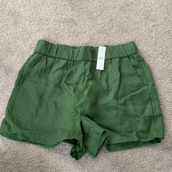 J Crew Linen Shorts - Picture 2 of 2